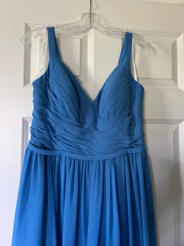 Azazie Blue Prom Dress