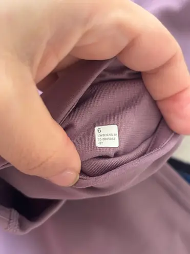 Lululemon NWT  Groove High-Rise Ribbed Panel Tight 28" Lavender Lux - Size 6