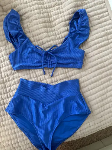 Aerie High-Waisted Swimmie Set