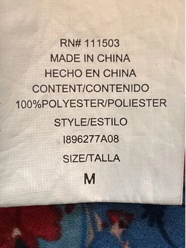 Lily White Black & Floral Tank Top