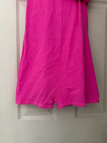 Free People Hot Shot Mini Dress Living Magenta Hot Pink Size Medium NWOT