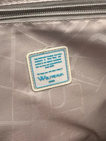 Black Nylon Backpack with Gold Hardware