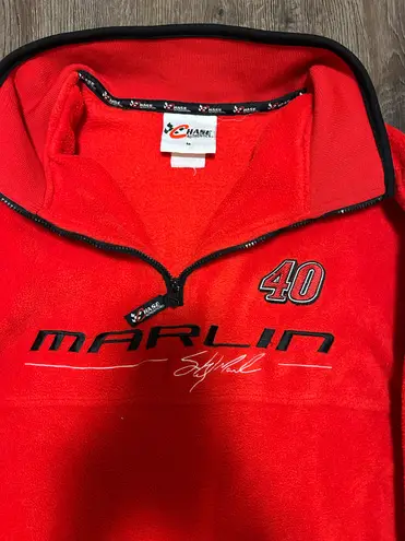 Chase Authentics Vintage Sterling Marlin Coors Light NASCAR Fleece Quarter-Zip - Image 2
