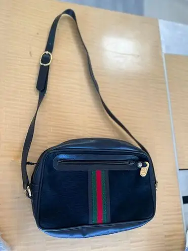 Gucci Vintage  Shoulder Crossbody Bag Sherry Line PVC