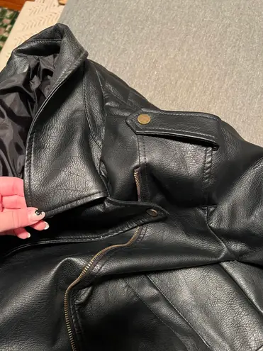 Universal Threads Black Leather Jacket