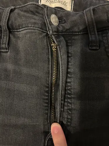 Madewell  curvy roadtripper Black Denim Jeans, size 27T