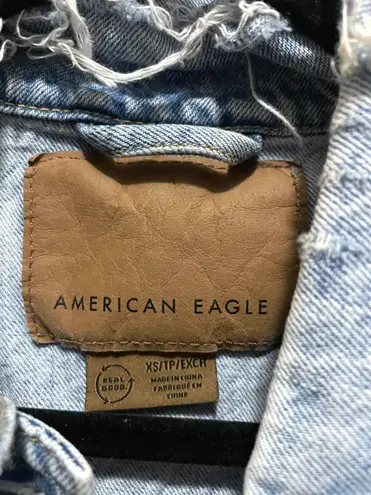 American Eagle Denim Vest