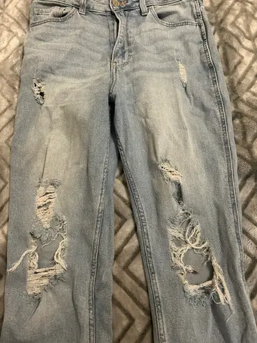 Hollister Distressed Mom Jeans