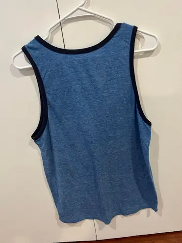 Cat Tank Top Blue Size M