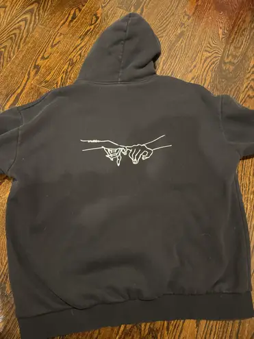 Promise Oversized Hoodie Black Size M