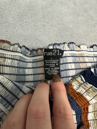 Rue 21  Stripped Jumpsuit