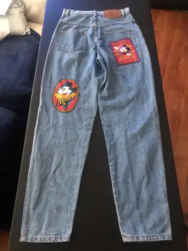 Disney Vintage Mickey Mouse 90s Denim Jeans