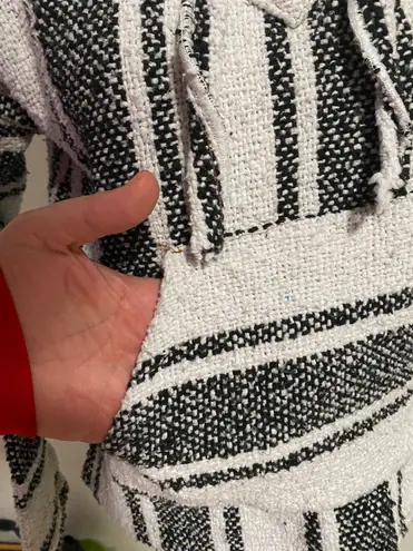 Pilotzi Mexican Baja Hoodie, Surfer, Pullover, Hippie, Jerga, Adult, Unisex Multiple