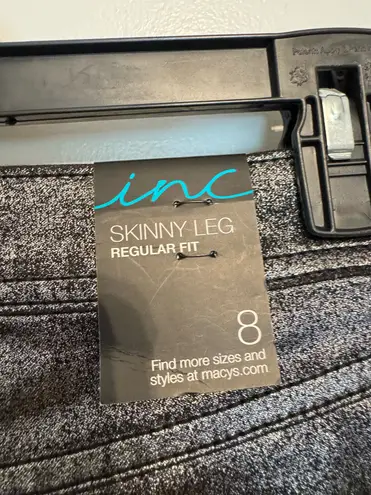 Inc international I.N.C. International Concepts Metallic Jeans Size 8