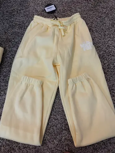 White Fox Boutique White Fox Yellow Lounge Set