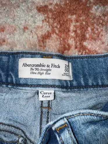 Abercrombie & Fitch 90s Straight Ultra High Rise Jeans