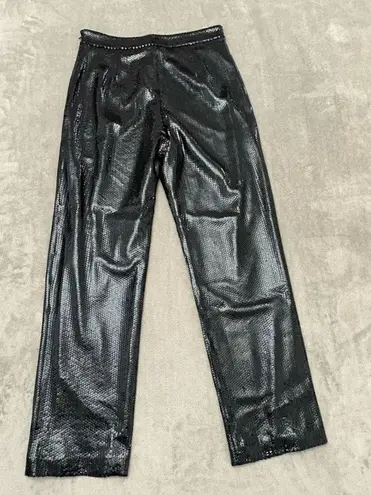 ALLSAINTS NWOT ALL SAINTS Leanna Sequined Trousers Petrol, Size 10