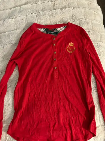 Ralph Lauren Pajama Top