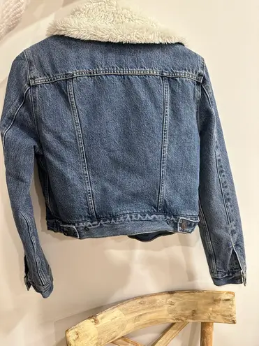 Levi's Sherpa-Lined Denim Trucker Jacket