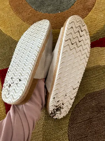 Women’s Slip On Sandals Adjustable Cork Stone Color Women’s US 8 Runs Wide Tan