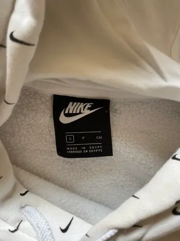 Nike White  Hoodie