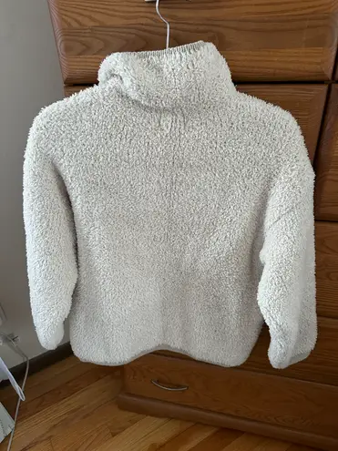 Aerie Sherpa Quarter Zip Pullover