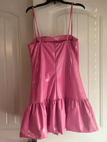 Katie Bop Pink Ruffle Dress