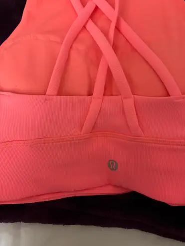 Lululemon  Energy Bra High Neck Long Line Rib *Medium Support, B-D Cup - Image 5