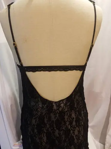 Victoria's Secret Victoria Secret Very Sexy Collection Black Lace Nighty 