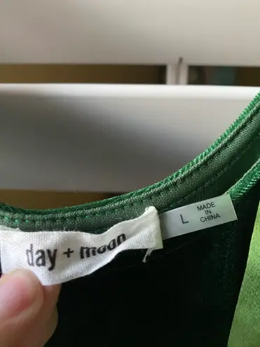 Day And Moon Velvet Bodysuit