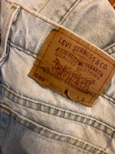 Levi's Vintage 550 Light Wash Jeans