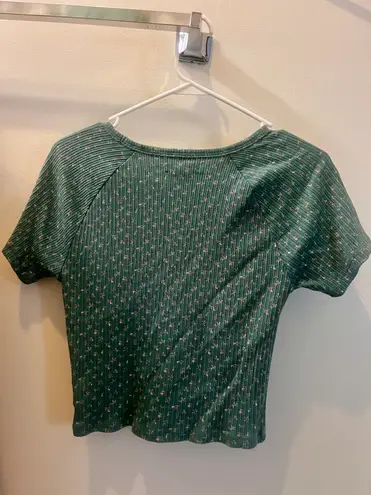 American Eagle Outfitters Green Tee