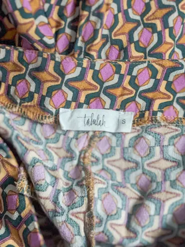 TALULAH Retro 70s Style Geometric Pants