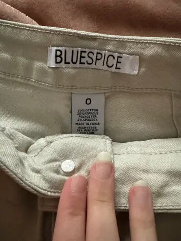 Blue Spice Khaki Shorts