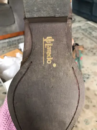 Laredo Knee High Tooled Western Cowgirl Cowboy Boots