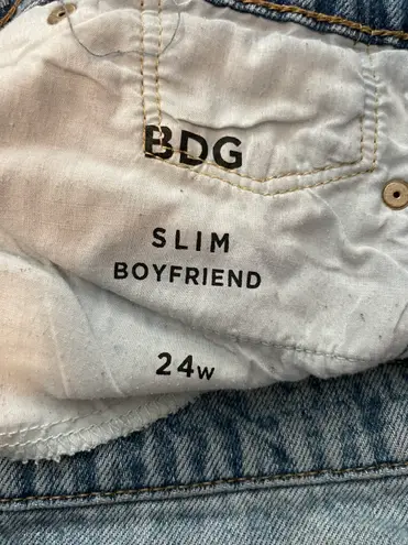 BDG Distressed Slim Boyfriend Jeans