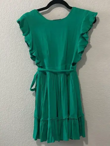 Majorelle REVOLVE  Misty Dress in Kelly Green, Size XS