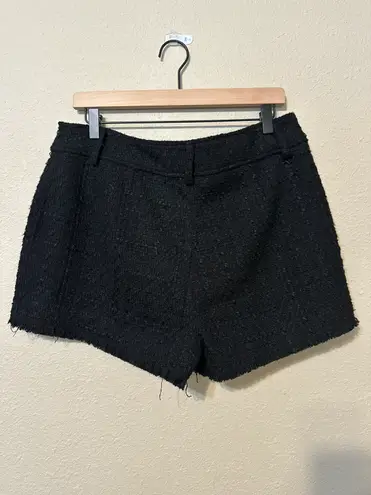 House of Harlow 1960 Black Tweeted Shorts Size Large