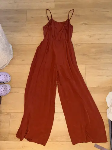 Burnt Orange Jumpsuit