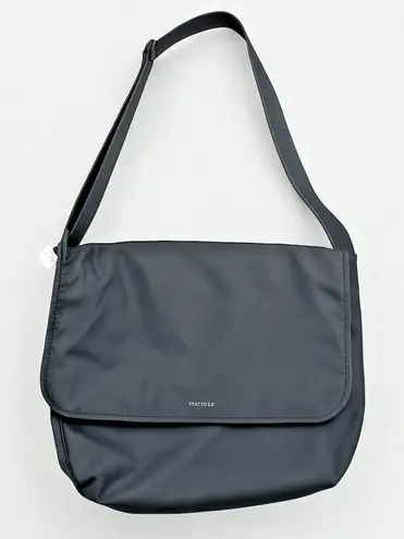 Kate Spade Black Nylon Messenger Bag Large Crossbody Laptop Work Travel Tote