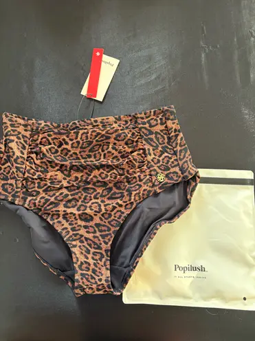 shapewear ruched tummy control bikini set popilush Multiple