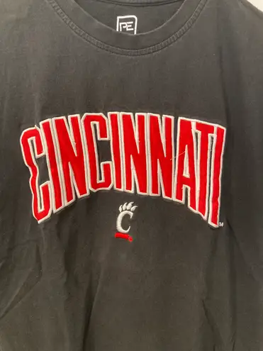 Pro Edge Cincinnati Bearcats Stitched Black T-Shirt