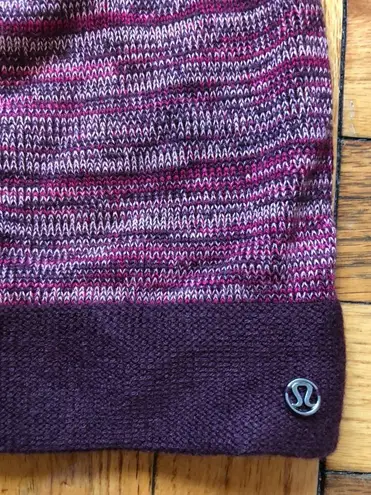 Lululemon Burgundy Toque Beanie