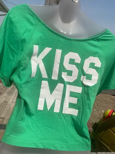 PINK - Victoria's Secret Victoria’s Secret PINK Lucky SEQUIN BLING CROP TOP