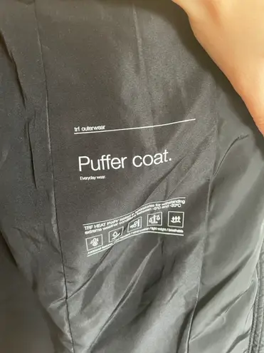 ZARA Black Puffer Coat