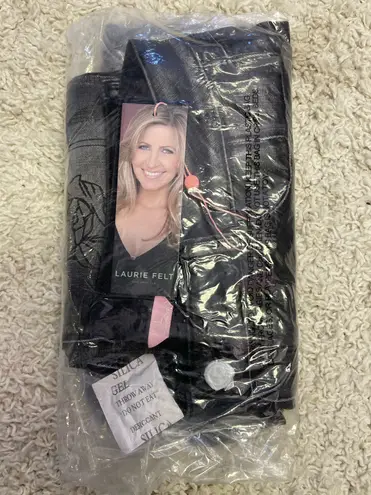 Laurie Felt Silky Denim Water Paint Skinny Pull On Jeans Charcoal A310011 Large