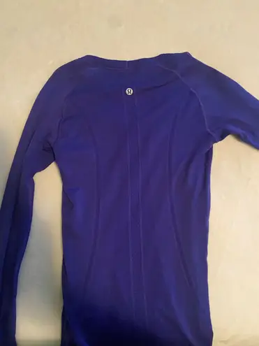 Lululemon  Long Sleeve Workout Top