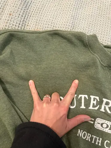 Outer Banks Crewneck Pullover Green Size 3X