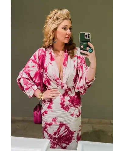 S/W/F Pink Magenta Tie