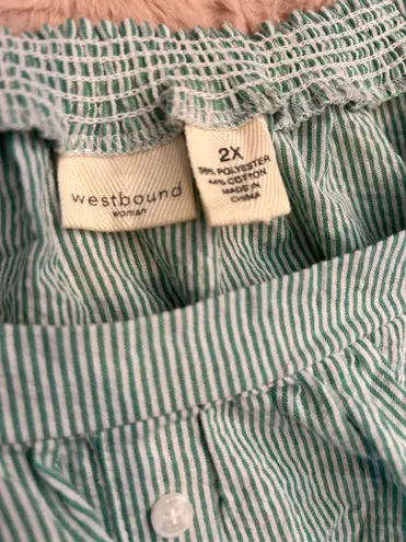 Westbound Blouse In Size 2X •  Woman